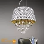 Подвесной светильник Crystal lux Nice SP5 CR/ORO - Фото 0