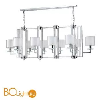 Люстра Crystal lux Nicolas NICOLAS SP10 L1300 NICKEL/WHITE