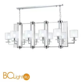 Люстра Crystal lux Nicolas NICOLAS SP10 L1300 NICKEL/WHITE - Фото 0