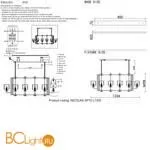 Люстра Crystal lux Nicolas NICOLAS SP10 L1300 GOLD/WHITE - Фото 2