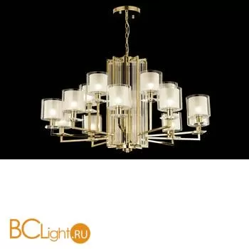 Люстра Crystal lux Nicolas NICOLAS SP-PL10+5 GOLD/WHITE