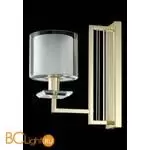 Бра Crystal lux NICOLAS NICOLAS AP1 GOLD/WHITE - Фото 1