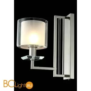 Бра Crystal lux NICOLAS NICOLAS AP1 NICKEL/WHITE - Фото 0