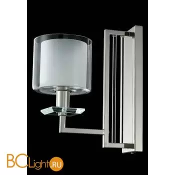 Бра Crystal lux NICOLAS NICOLAS AP1 NICKEL/WHITE - Фото 1