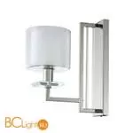 Бра Crystal lux NICOLAS NICOLAS AP1 NICKEL/WHITE
