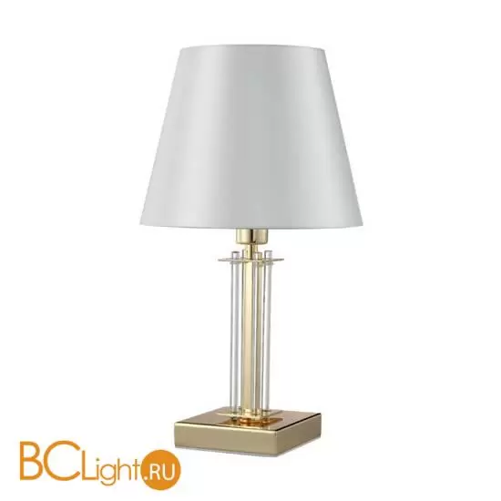 Настольная лампа Crystal lux NICOLAS NICOLAS LG1 GOLD/WHITE