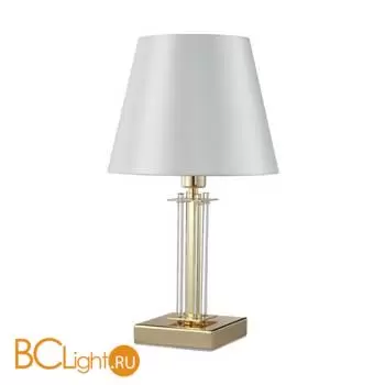 Настольная лампа Crystal lux NICOLAS NICOLAS LG1 GOLD/WHITE