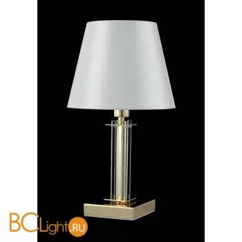 Настольная лампа Crystal lux NICOLAS NICOLAS LG1 GOLD/WHITE - Фото 1