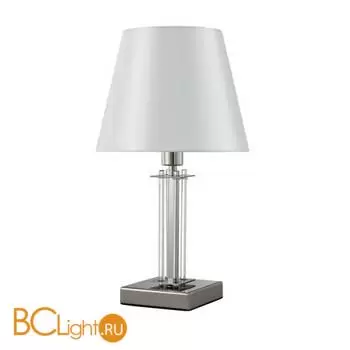 Настольная лампа Crystal lux NICOLAS NICOLAS LG1 NICKEL/WHITE
