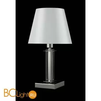 Настольная лампа Crystal lux NICOLAS NICOLAS LG1 NICKEL/WHITE - Фото 1