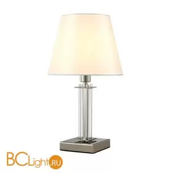 Настольная лампа Crystal lux NICOLAS NICOLAS LG1 NICKEL/WHITE - Фото 2