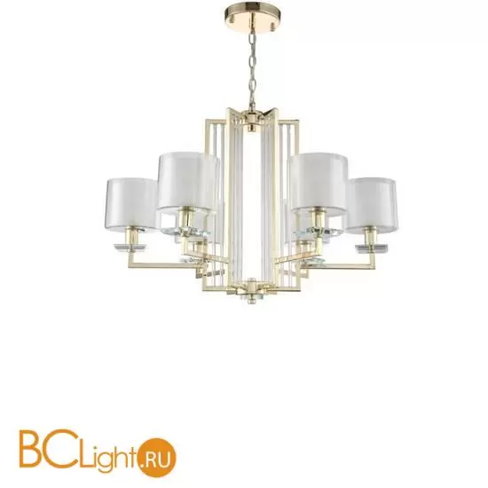 Люстра Crystal lux NICOLAS NICOLAS SP-PL6 GOLD/WHITE