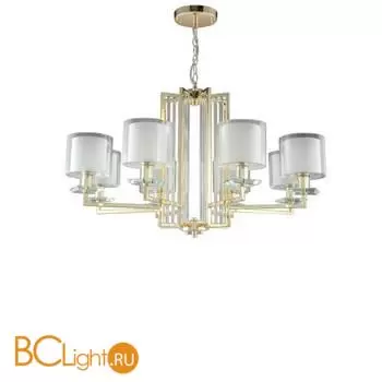 Люстра Crystal lux NICOLAS NICOLAS SP-PL8 GOLD/WHITE