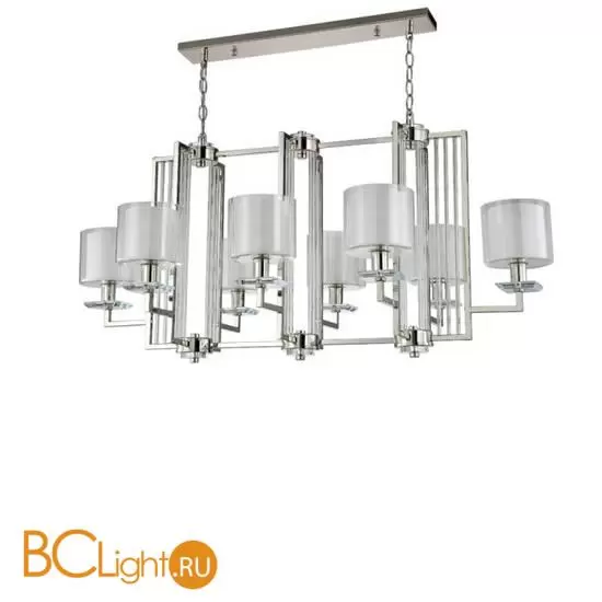 Люстра Crystal lux NICOLAS NICOLAS SP8 L1000 NICKEL/WHITE