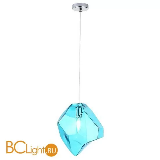 Подвесной светильник Crystal lux Nuestro NUESTRO SP1 CHROME/BLUE