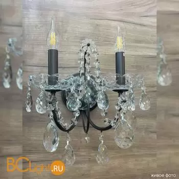 Бра Crystal lux ODELIS ODELIS AP2 BROWN - Фото 1