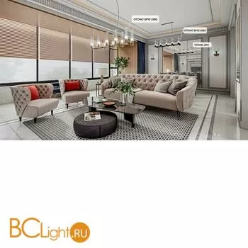 Бра Crystal lux Otono OTONO AP2 BRASS/TRANSPARENTE - Фото 3