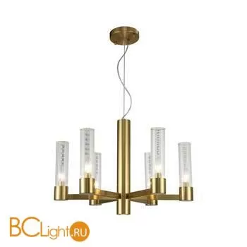 Подвесной светильник Crystal lux Otono OTONO SP6+1 BRASS/TRANSPARENTE - Фото 0