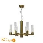 Подвесной светильник Crystal lux Otono OTONO SP6+1 BRASS/TRANSPARENTE