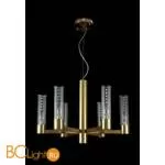 Подвесной светильник Crystal lux Otono OTONO SP6+1 BRASS/TRANSPARENTE - Фото 1