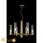 Подвесной светильник Crystal lux Otono OTONO SP6+1 BRASS/TRANSPARENTE - Фото 2