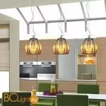 Подвесной светильник Crystal lux OXA SP1 AMBRA - Фото 0