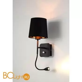 Бра Crystal lux Pablo PABLO AP2 BLACK/BLACK-GOLD - Фото 0
