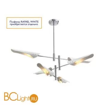 Люстра Crystal lux RAFAEL SP6 CHROME без плафонов - Фото 1