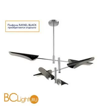 Люстра Crystal lux RAFAEL SP6 CHROME без плафонов