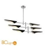 Люстра Crystal lux RAFAEL SP6 CHROME + 6x RAFAEL BLACK - Фото 0