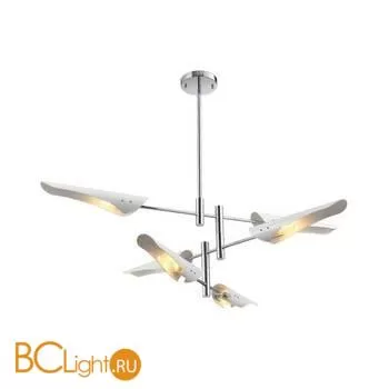 Люстра Crystal lux RAFAEL SP6 CHROME + 6x RAFAEL WHITE