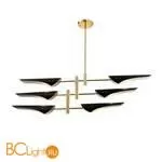 Люстра Crystal lux RAFAEL SP6 GOLD + 6x RAFAEL BLACK - Фото 0