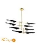 Люстра Crystal lux RAFAEL SP8 GOLD + 8x RAFAEL BLACK - Фото 0