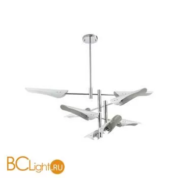 Люстра Crystal lux RAFAEL SP8 CHROME + 8x RAFAEL WHITE