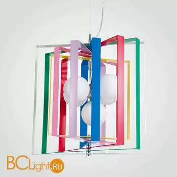 Подвесной светильник Crystal Lux RAINBOW CUBE SP5