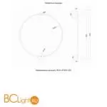 Бра Crystal lux Real REAL AP35W LED BRASS - Фото 5