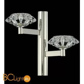 Бра Crystal lux Rebeca REBECA AP2 NICKEL - Фото 1