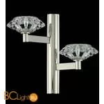 Бра Crystal lux Rebeca REBECA AP2 NICKEL - Фото 1