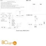 Подвесной светильник Crystal lux Rebeca REBECA SP10 NICKEL - Фото 2