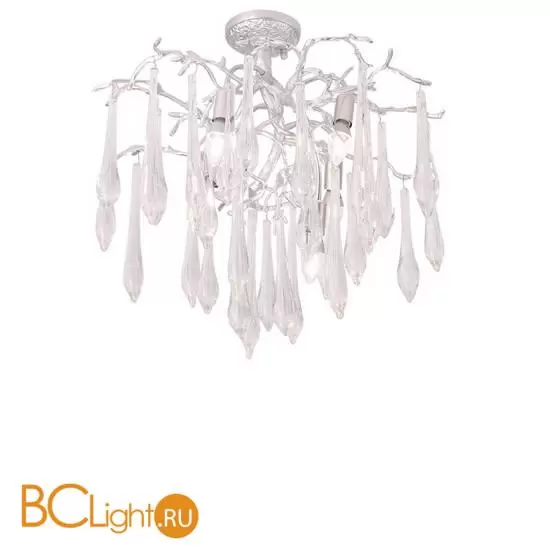 Настенный светильник Crystal lux Reina REINA PL5 D600 SILVER PATINA
