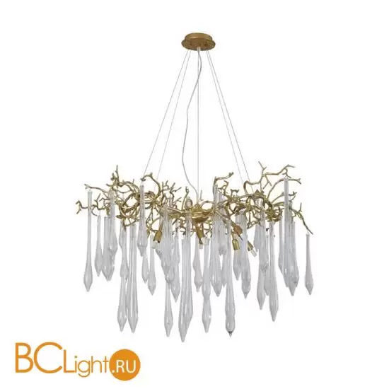 Люстра Crystal lux Reina REINA SP8 D1000 GOLD PEARL