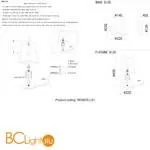 Настольная лампа Crystal lux Renata RENATA LG1 GOLD - Фото 3