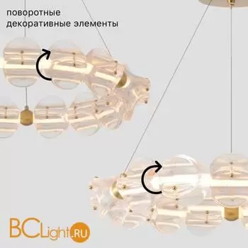 Люстра Crystal lux RICH RICH SP38W LED - Фото 3