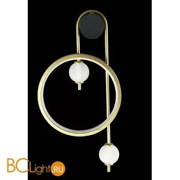 Бра Crystal lux Rodrigo RODRIGO AP20W LED BLACK/GOLD - Фото 0