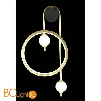Бра Crystal lux Rodrigo RODRIGO AP20W LED BLACK/GOLD - Фото 1