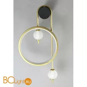 Бра Crystal lux Rodrigo RODRIGO AP20W LED BLACK/GOLD - Фото 2