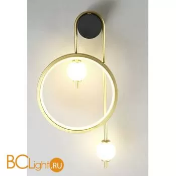 Бра Crystal lux Rodrigo RODRIGO AP20W LED BLACK/GOLD - Фото 3
