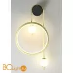 Бра Crystal lux Rodrigo RODRIGO AP20W LED BLACK/GOLD - Фото 3