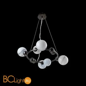 Люстра Crystal lux Salvadore SALVADORE SP6H BLACK CHROMIUM