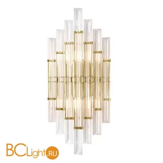 Настенный светильник Crystal lux SARAGOSA SARAGOSA AP2 BRASS/TRANSPARENTE